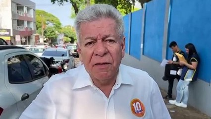 Fernando Scanavaca, candidato a prefeito de Umuarama vota no Ceppat