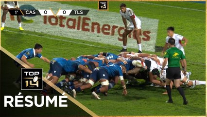 TOP 14 Saison 2024-2025 J05 - Résumé Castres Olympique - Stade Toulousain
