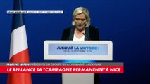 Marine Le Pen rend hommage aux «victimes du Hamas», la «veille des commémorations des attentats du 7-Octobre»