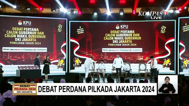 [FULL] Ridwan Kamil, Dharma Pongrekun, dan Pramono Bahas Gender, Transportasi, dan SDM di Jakarta