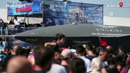 Yerli hava araçlarının sergilendiği TEKNOFEST'e büyük ilgi