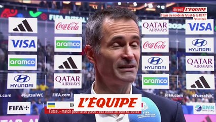Raphaël Reynaud : « On est battus par meilleur que nous » - Futsal - Coupe du monde