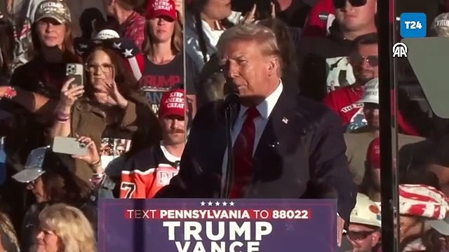 Trump, suikast girişimine uğradığı alanda tekrar miting düzenledi