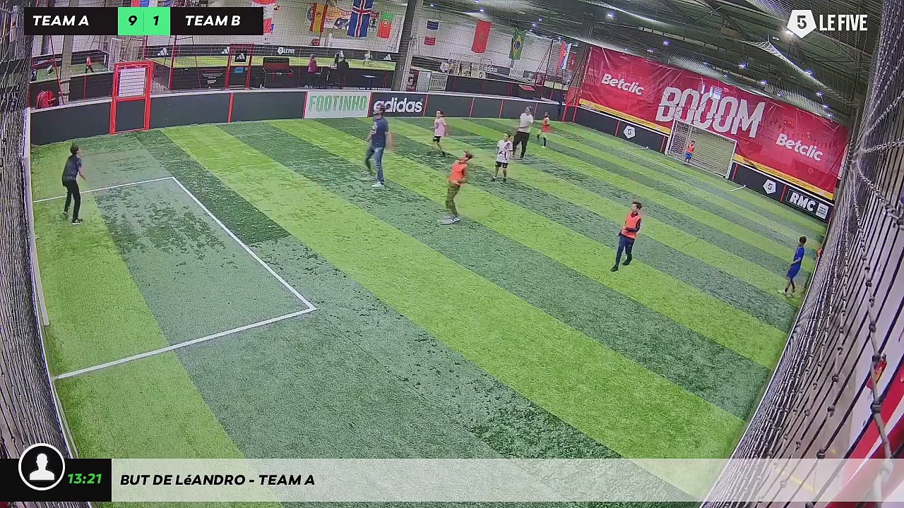 But de Léandro - Team A