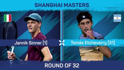 Sinner Makes Stunning Comeback to Defeat Etcheverry in Shanghai Masters 🎾