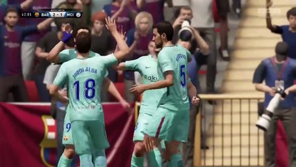 FIFA 18 FC BARCELONE ⁄ MANCHESTER CITY
