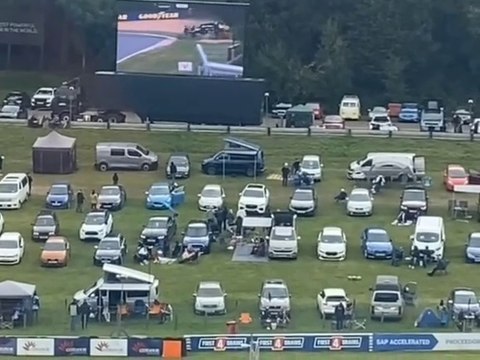 F4 British 2024 Brands Hatch Race 2 Sherwood Massive Crash Flip Amateur