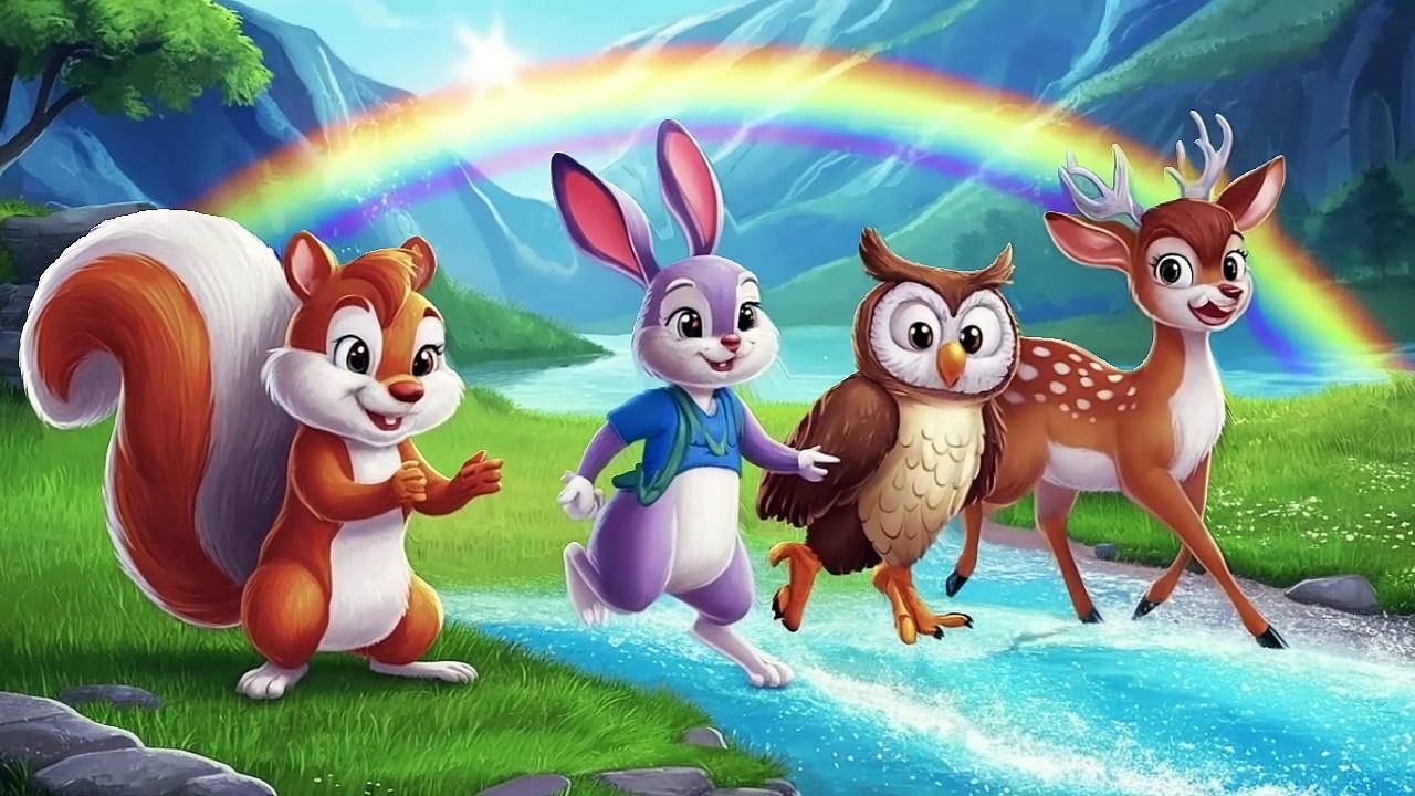 Sammy the squirrel and his friends | Short cartoon film