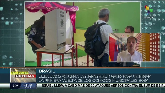 Brasil celebra elecciones de alcaldes y concejales