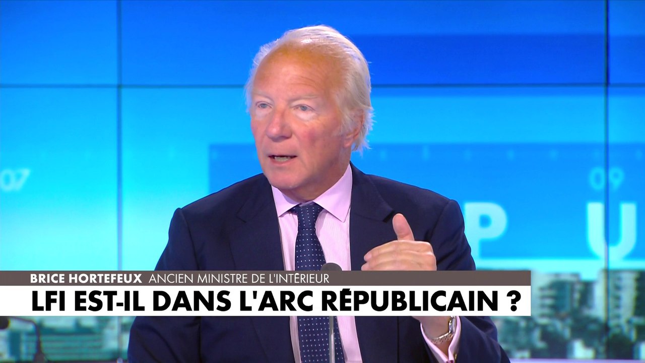 Brice Hortefeux : «Je suis profondément scandalisé parce que depuis le 7 octobre l’année dernière il y a une tentative de confusion entre l’agresseur et l’agressé»