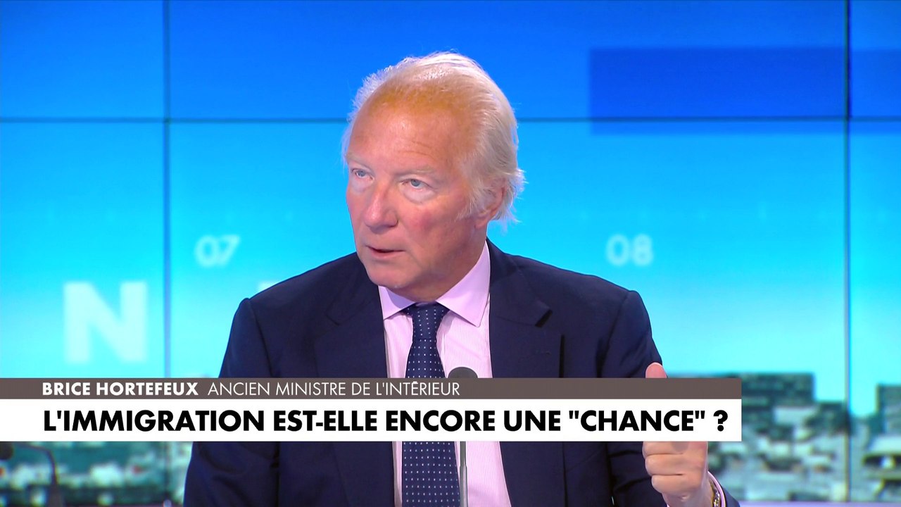 Brice Hortefeux : «Jamais la France n’a compté autant d’étrangers sur son territoire»