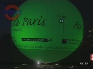 Le ballon captif "air de Paris"