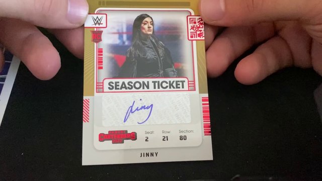 WWE Chronicles 2022 Blaster Box - Auto Hit Rookie autograph Signatur Rrookie RC