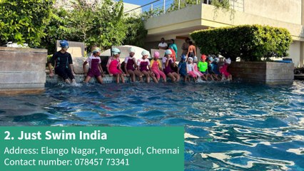 Top 10 Swimming Classes in Chennai