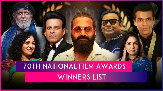 70th National Film Awards: Rishab Shetty, Mithun Chakraborty, AR Rahman Win Big; Check Winners List