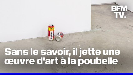 Pays-Bas: un employé d’un musée met une œuvre d’art aux allures de canettes de bière à la poubelle