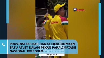 Viral Video Atlit Sulawesi barat di PEPARNAS XVII Solo Hanya 1 Orang