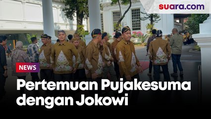 Pertemuan Jokowi dengan Pujakesuma di Istana: Sampaikan Terima Kasih 10 Tahun