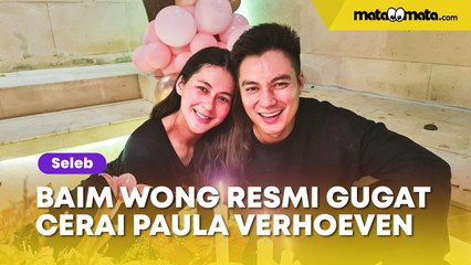 Baim Wong Resmi Gugat Cerai Paula Verhoeven, Ucapan Nikita Mirzani Ini Terbukti