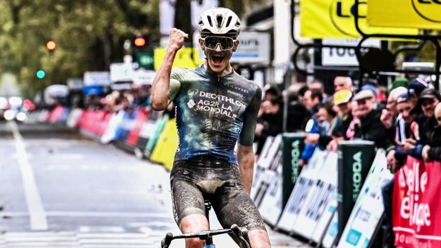 Cyclisme - Paris-Tours 2024 - Antoine l'Hote remporte Paris-Tours Espoirs : Je ne m'attendais pas à gagner...