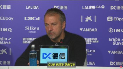 HANSI FLICK y su RESPUESTA ante la COMPARACIÓN de este BARCELONA con su BAYERN de MÚNICH