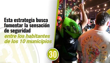 Caravanas por la Seguridad: Para contener delitos de alto impacto en el Valle de Aburrá