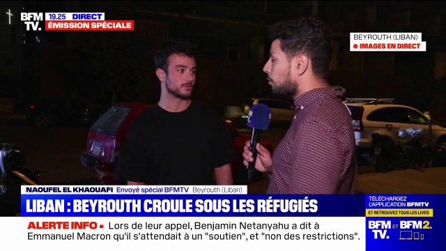 Chaque soir, on a peur : Georges, habitant de Beyrouth, raconte la vie sous les bombardements israéliens