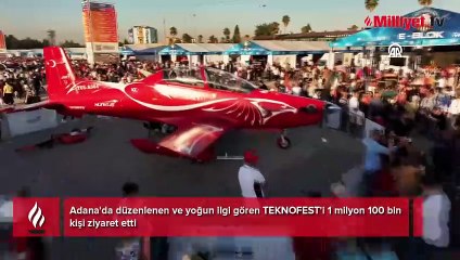 TEKNOFEST Adana'ya rekor katılım! Ziyaretçi sayısı açıklandı...