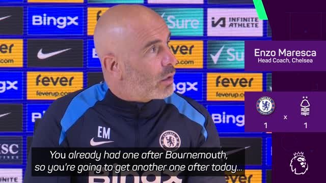 Maresca insists ill-discipline is not an issue at Chelsea