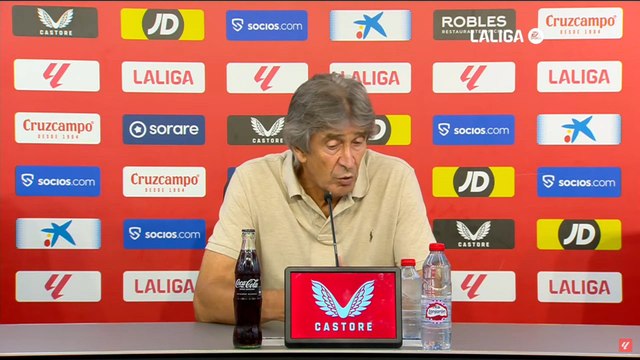 Rueda de prensa de Manuel Pellegrini, Sevilla FC vs. Real Betis