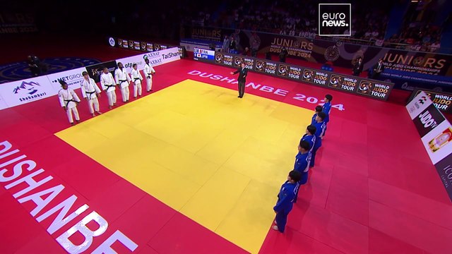 Юниорский чемпионат мира по дзюдо в Душанбе: Япония выиграла турнир смешанных команд