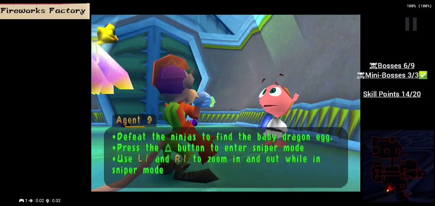 Spyro 3 Year of the Dragon PS1 Walkthrough Part 25 100%