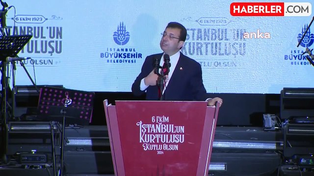 İstanbul'un Kurtuluşu Kutlaması... İmamoğlu: Cumhuriyetten ve Demokrasiden, Laiklikten ve Hukukun Üstünlüğünden Asla Vazgeçmeyin