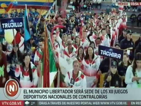 Mérida será sede de los XII Juegos Deportivos Nacionales de Contralorías