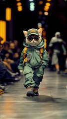 Cat Unique Fashion Show With Cat Walk E19