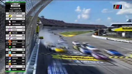 NASCAR Cup 2024 Talladega 2 Race Blaney Chastain Hard Crash