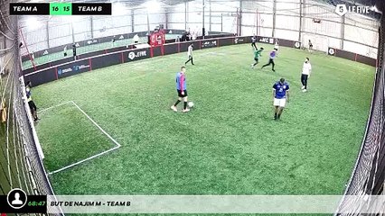 But de Najim M - Team B