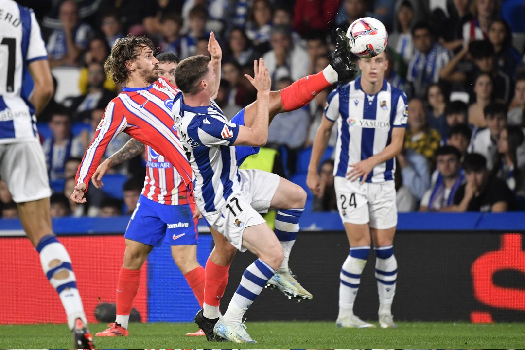 لا غالب ولا مغلوب بين ريال سوسييداد وأتليتيكو مدريد