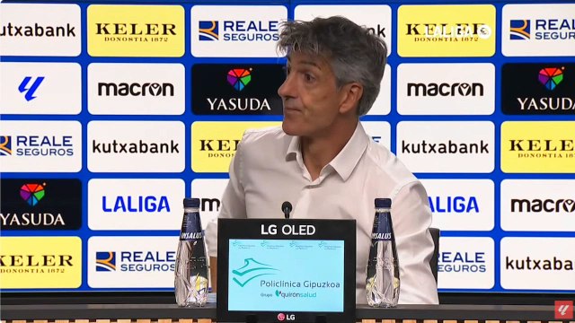 Imanol, rueda de prensa tras el Real Sociedad vs Atlético