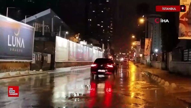 İstanbul Anadolu Yakası'nda sağanak yağış etkili oluyor