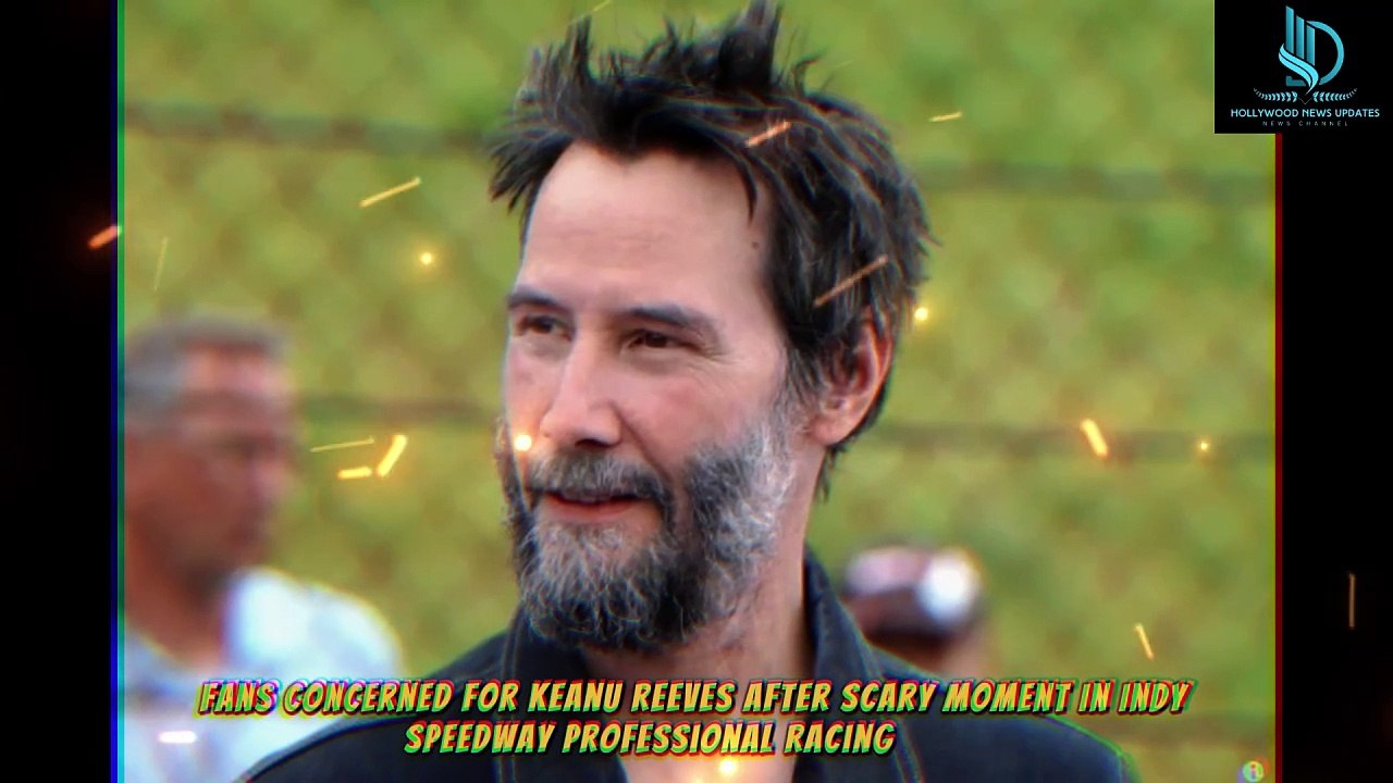 Keanu Reeves' Horror Crash at Indy Speedway Debut Shocks Fans