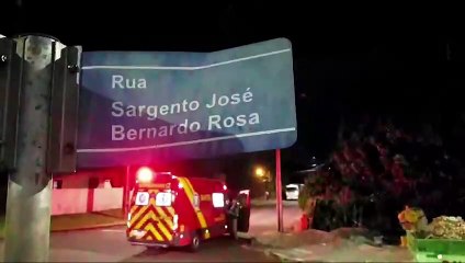 Mulher fica ferida em acidente no Santa Felicidade