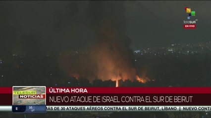Continúa agresión israelí contra el sur de Líbano