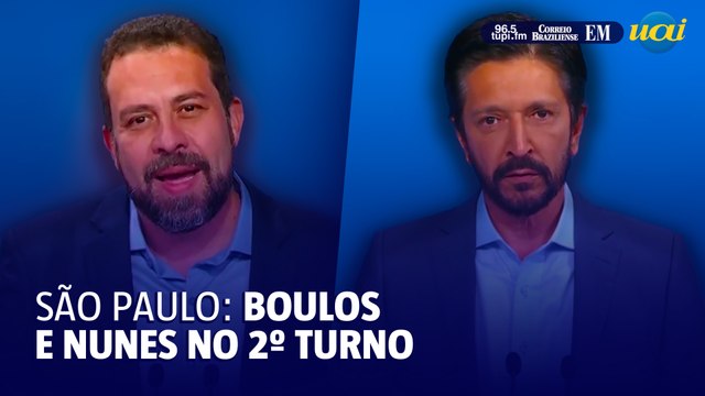 SP: Boulos e Nunes vão ao segundo turno; Marçal fica fora