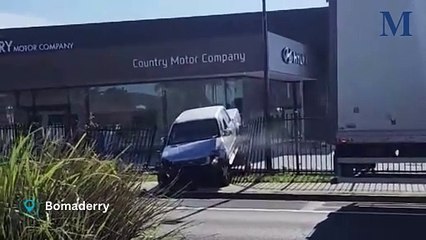 Car on fire in Bomaderry | October 6, 2024 | Illawarra Mercury