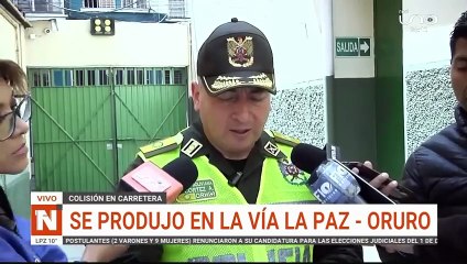 Accidente La Paz - Oruro