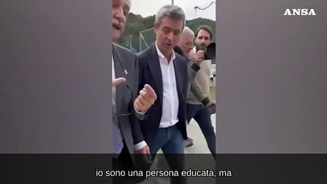 Liguria, scintille tra Orlando e Bucci a una fiera