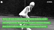 Addio a Lea Pericoli, il tennis piange 'la Divina'