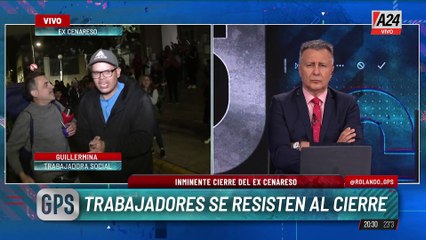 TRABAJADORES SE RESISTEN AL CIERRE DEL EX CENARESO: ¿QUÉ VA A PASAR CON LOS PACIENTES?