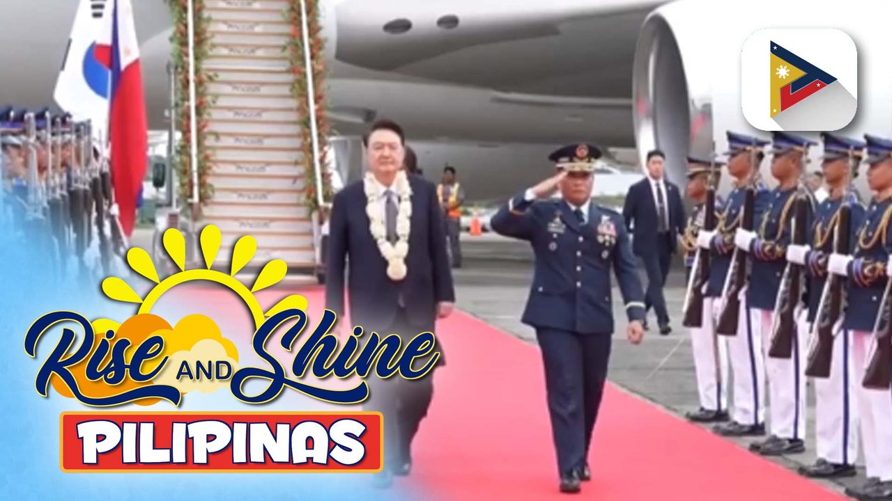 South Korean Pres. Yoon Suk Yeol, nasa bansa para sa ika-75th Anniversary ng diplomatikong relasyon ng Philippines at South Korea;